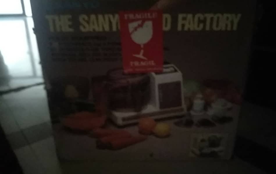 Sanyo Food Factory 1