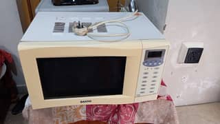 microwave and oven