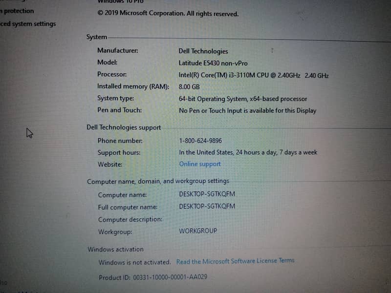 Dell Core i-3 (3rd Generation) Laptop Rs 27000 for sale 3