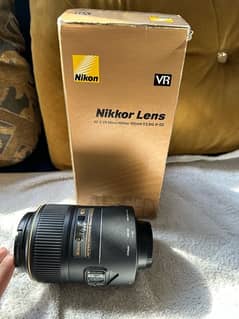 Nikon AFS Micro 105mm VR ED with box