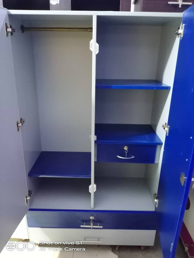 wardrobe for sale/coloured cupboard/Almirah/lamineted almarii 9