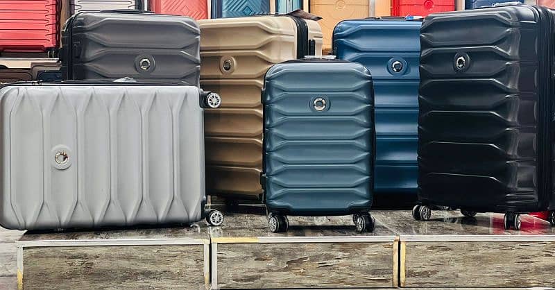 Luggage - Trolly Bags - Fiber Luggage - 4 wheels suitcase - Attachii 0