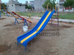 Fiber slide swing play unit for park swing seesaw jhola garden outdoor