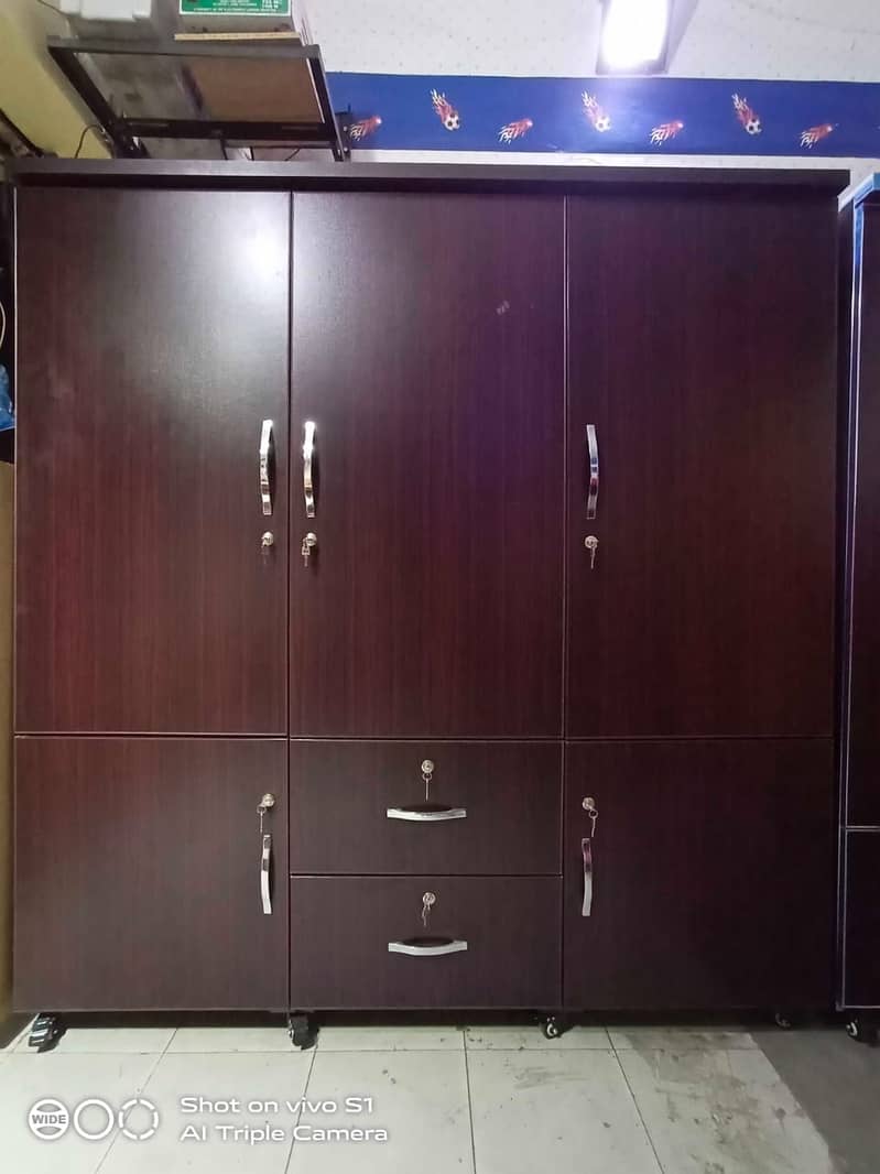 3 door almari/ wood works/cupboard /wardrobe for sale/almirah/stand 18