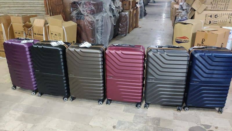 3 pieces of set - Traveling Bags - Unbreakable fiber - Suitcase 2