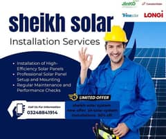 solar  system installation