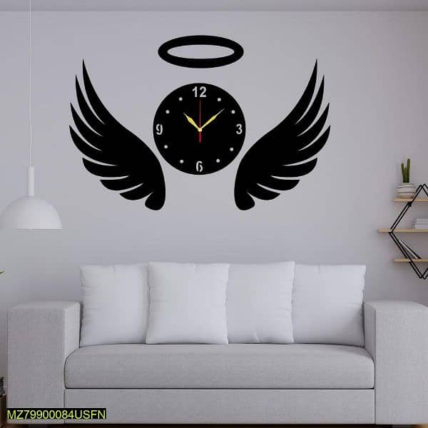 Modern 12 Hour Display Analogue Wall Clocks 4