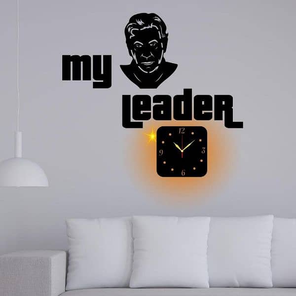 Modern 12 Hour Display Analogue Wall Clocks 9