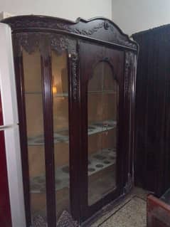 BED SET WITH MATTRESSES & SHOWCASE (URGENT SELL)