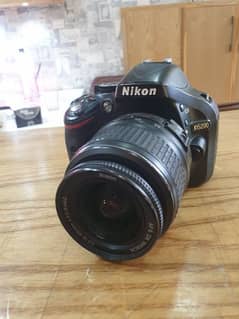 Nikon D5200 with 18-55mm