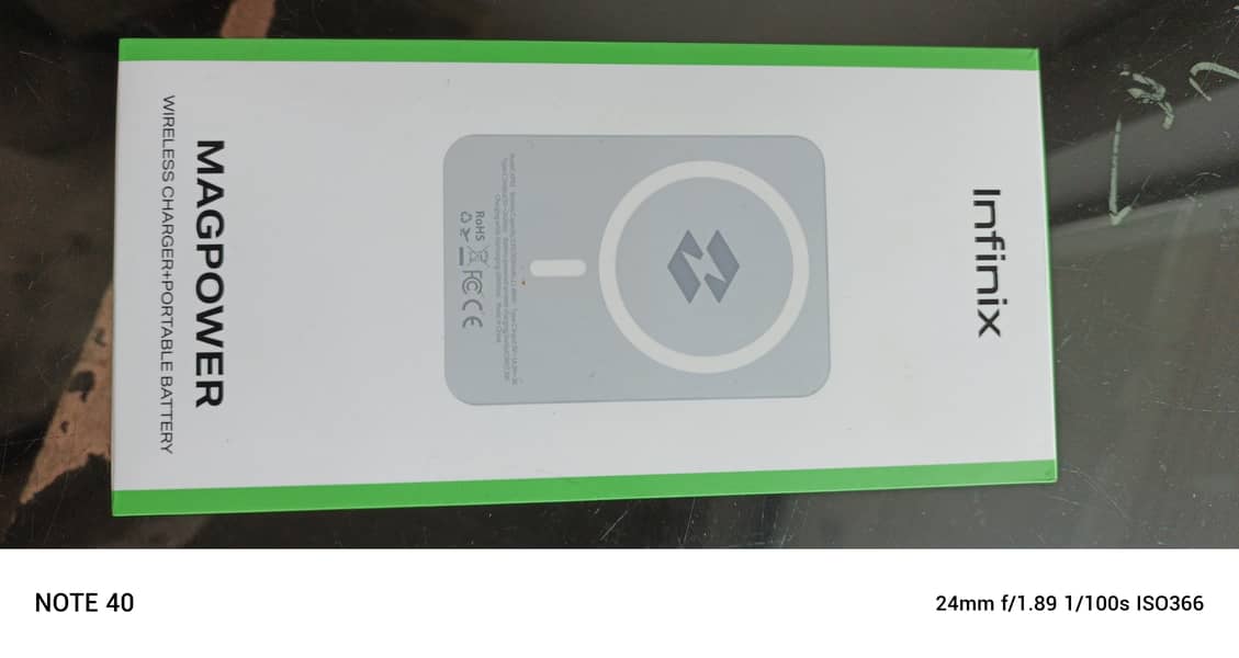 Brand new infinix note 40 ka wireless charger 0