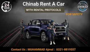 Rent A Car With Protocols,VIGO With Guards,Security Guard,Self Drive