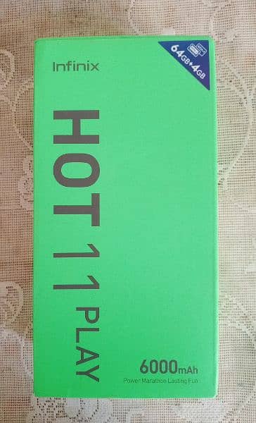 Infinix Hot 11 play 4 64 4