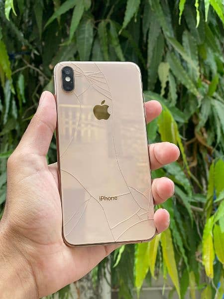 XS Max Gold color 256GB 10