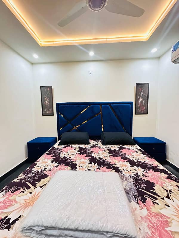 Par day 1bed Ac flats for rent 1