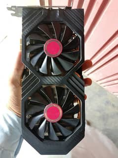 Xfx Rx 580 8 gb back plated GPU for sale