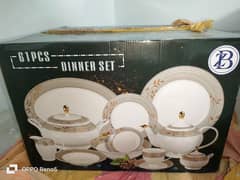 bone china 61 pices dinner set fully new set order num 3162708611