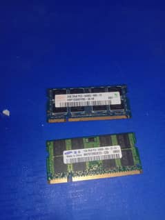 DDR2 Ram 2. GB & 1. GB For Laptop