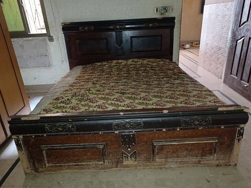 bed for sale with matres 0