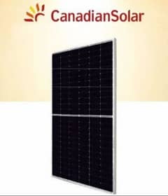 Canadian Solar Panel 580W Bificial N Type A Grade