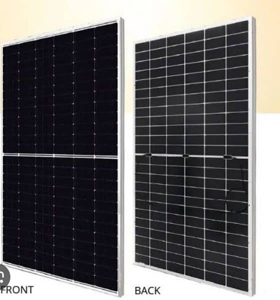 Canadian Solar Panel 580W Bificial N Type A Grade 1