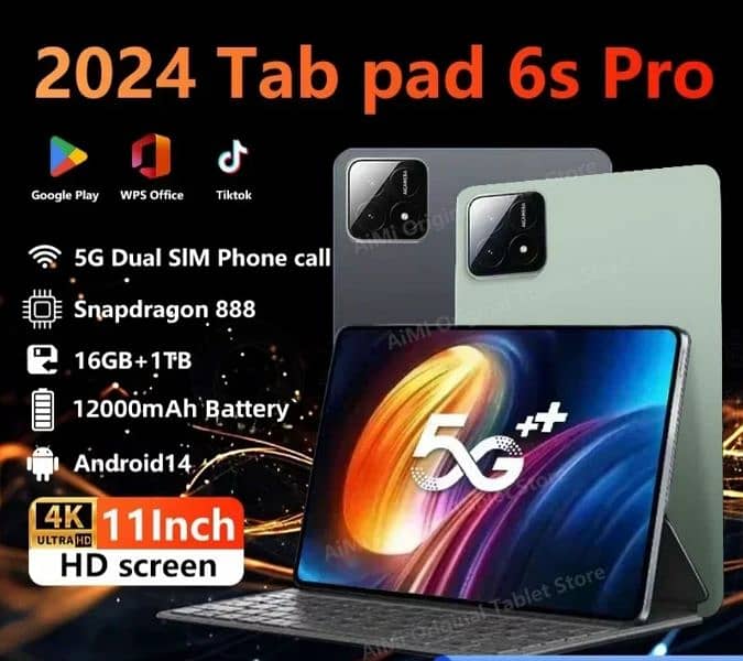 tab pad 6s pro 2024 Global indroid tab 0