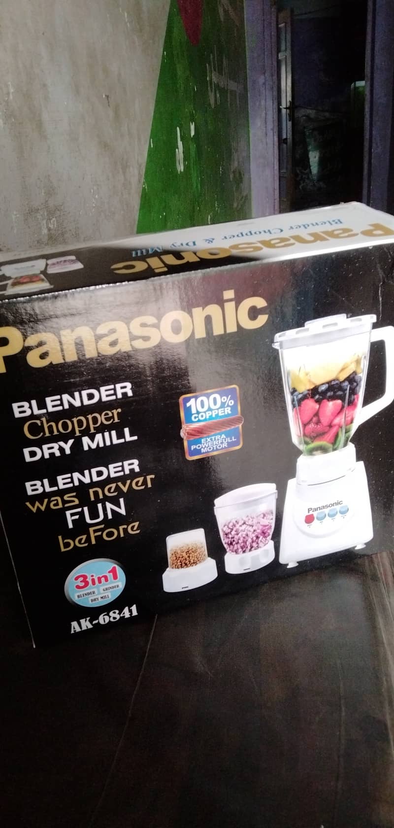 Panasonic juicer new box pack need money 1