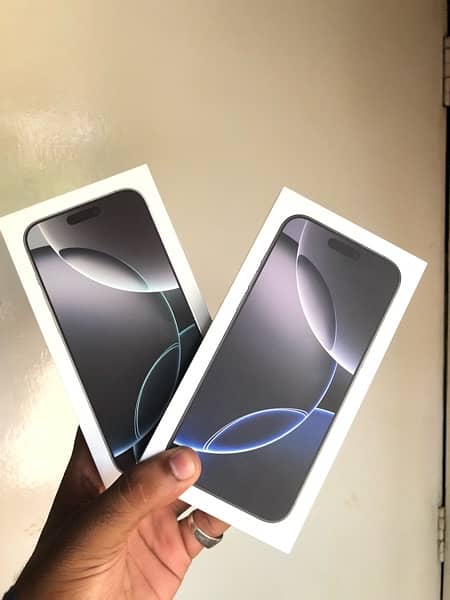 iphone 16 pro max 256gb uae model esim+physical 0