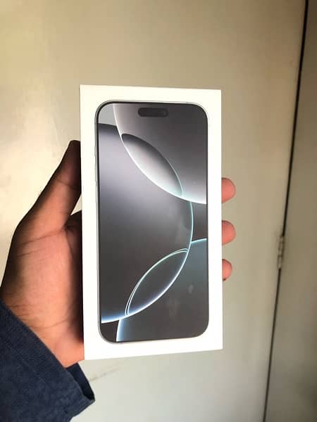 iphone 16 pro max 256gb uae model esim+physical 1