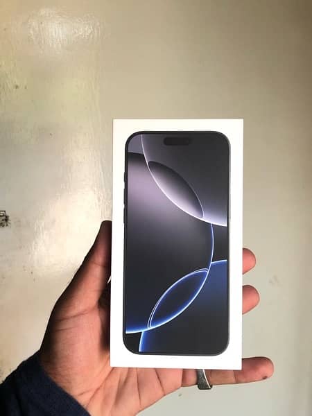 iphone 16 pro max 256gb uae model esim+physical 2