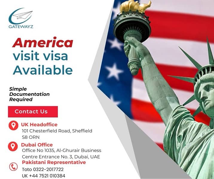 Work Permit, Vist Visa Available 2