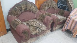 7 seater sofa set used