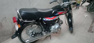 Honda Cd70 2019 Modle Karachi Number first Owner 0