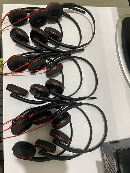 Noise cancellation Headphones USB plantronics | jabra | Logitech | 0