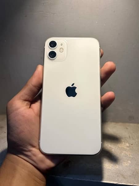 iPhone 11 white color non pta 64gb set with box ‪+92 370 4678376‬ 2