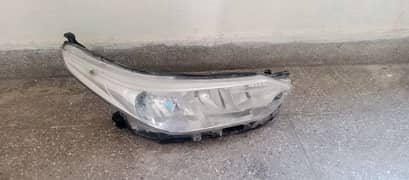 Toyota Yaris furent HUD light left side