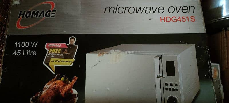 oven microwave 45 litres 1100W 1