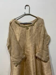 Banarsi agha noor shirt with coure work