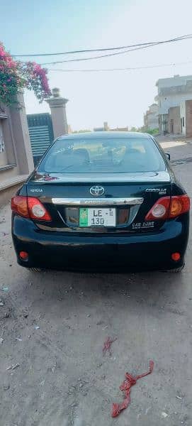 Toyota Corolla XLI 2010 9