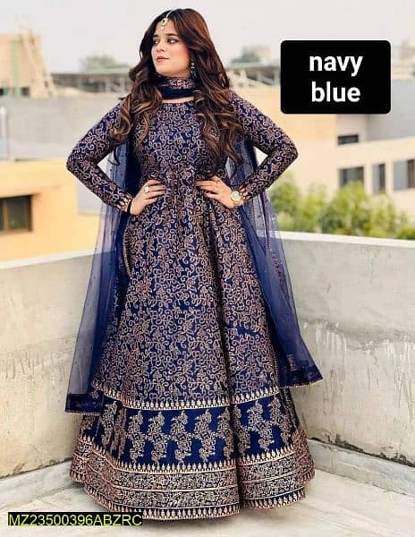 Three piece stitched katan Silk digital print maxi 0