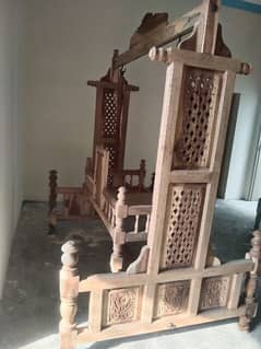 7 futt hight full size pure wood jhola