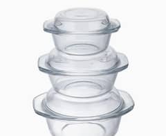 windrose italian water set, trolly, casserole sets with lid, plates,