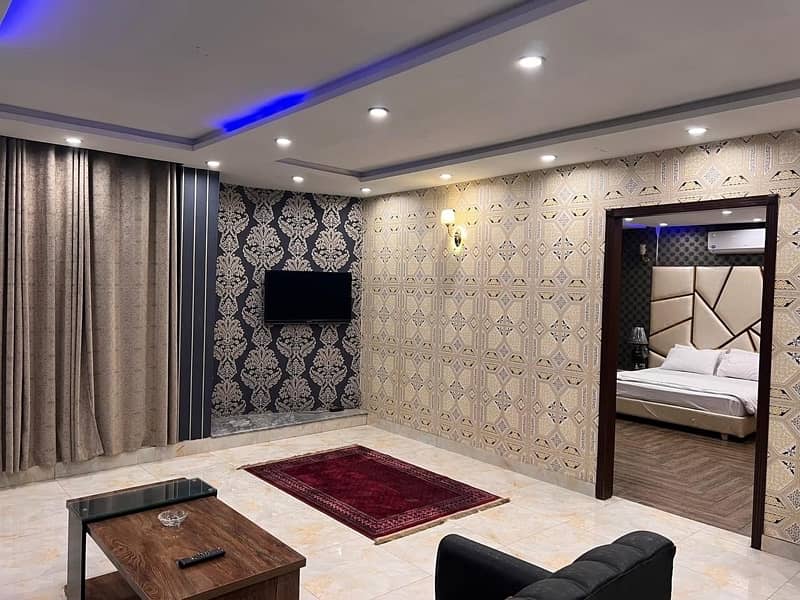 One bedroom VIP apartment for rent on daily basis in bahria town 4