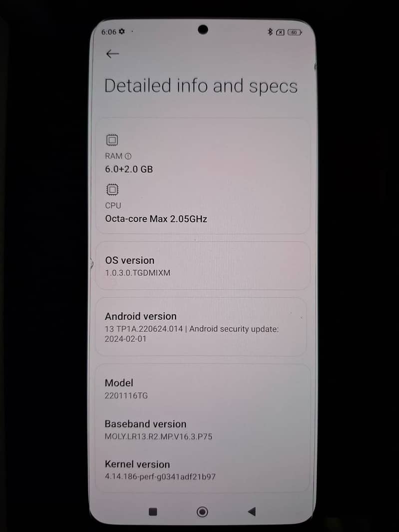 Xiaomi Redmi Note 11 Pro 6