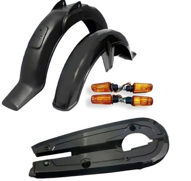 Bike Mudguard with chain cover and Antiketors 0