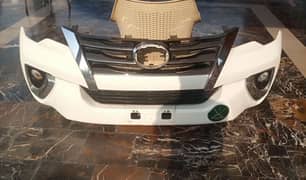 Fortuner Bumper and lights complete set original