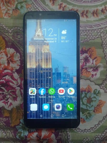 Huawei Y7 Prime 2018 With Box 1St Sim Working 2Nd Sim No Working 7