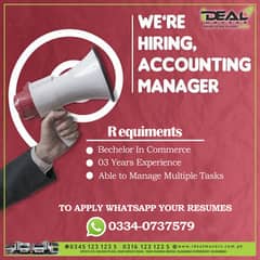 Accounts Manager