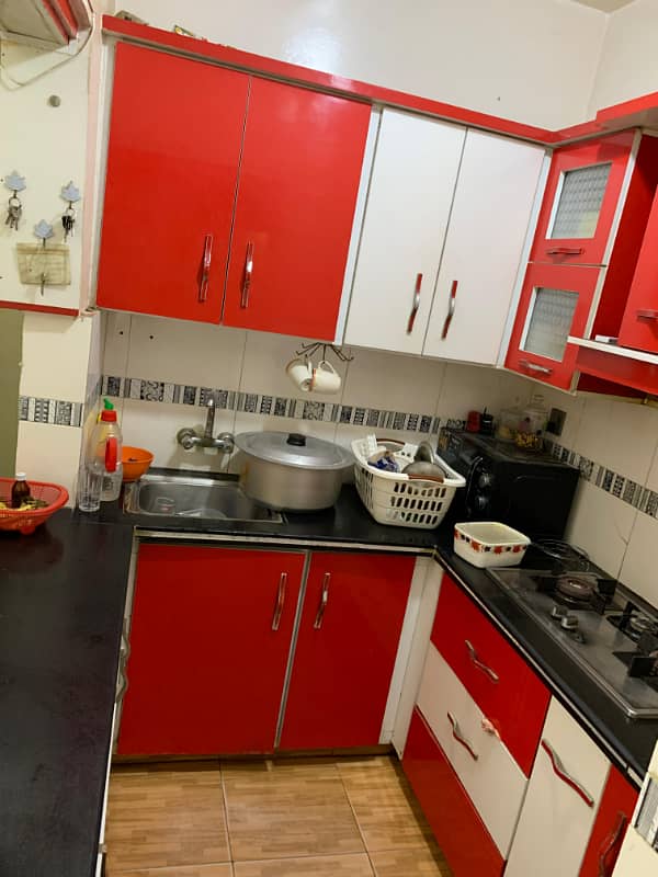 Beautiful Renewed, West Open, 2nd Floor, Neat & Clean, 2 Bed Rooms Drawing Dinning Flat For Sale 2