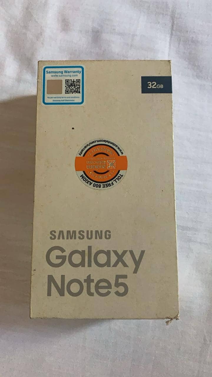 SAMSUNG NOTE 5 (With Box) 5